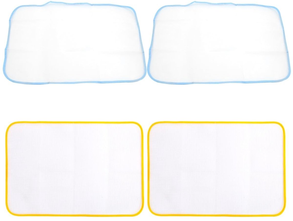 Dailygoods - Strijkbeschermingsdoek, Set van 4 Stuks Hittebestendig