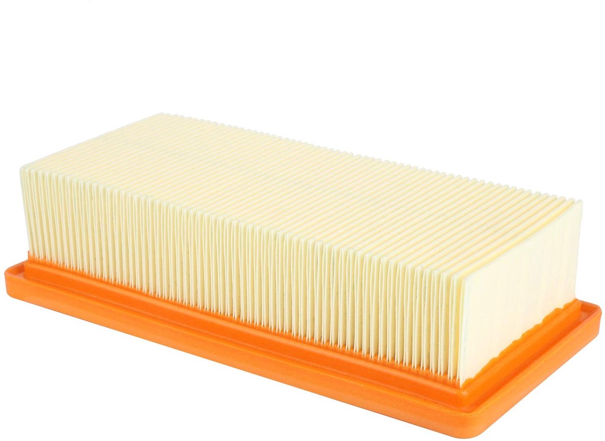 Dailygoods- Filterelement Vervanging - Stofzuigerfilter - Compatibel met Karcher AD3.200 - ABS Materiaal - Hoge Filtratie - Gewicht 140 g