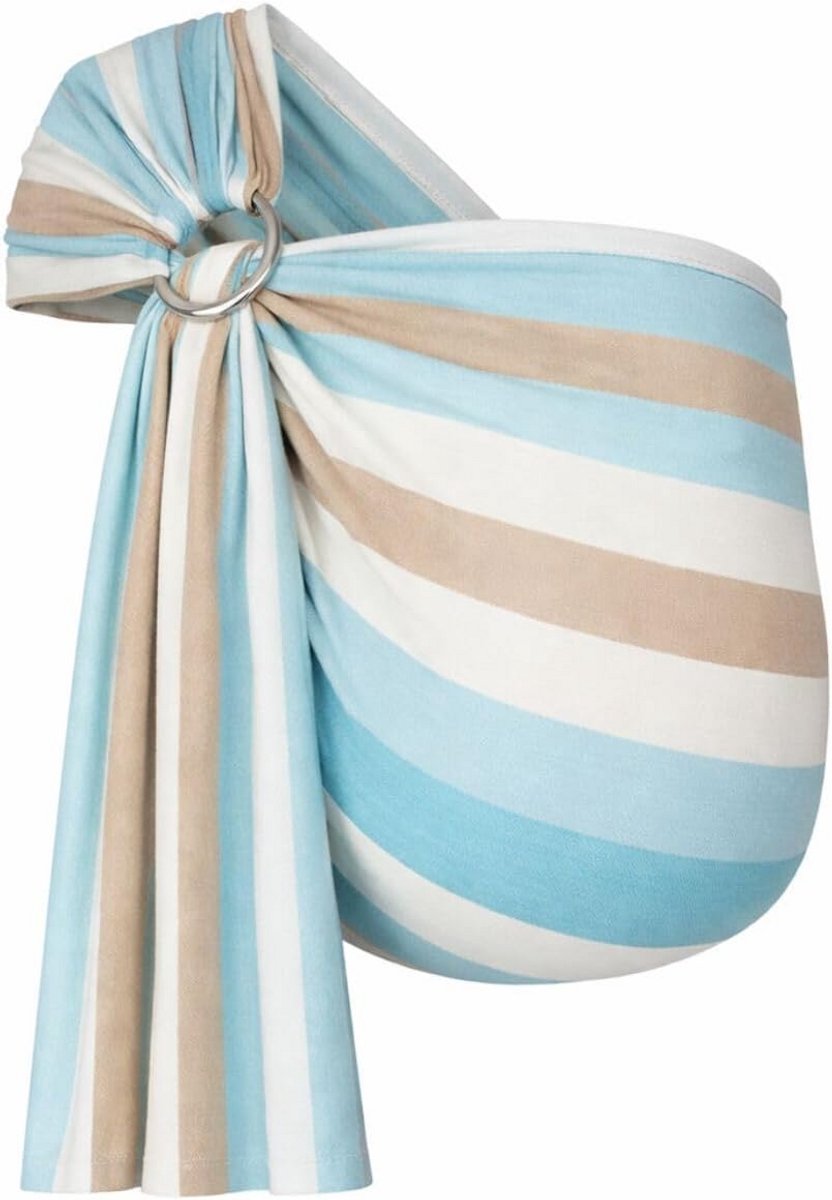 Ring-Sling Draagdoek - Baby Draagdoek - Kind Nabij Houden - Verstelbare Riem - Vanaf 3 kg - Aberdeen – foto 6