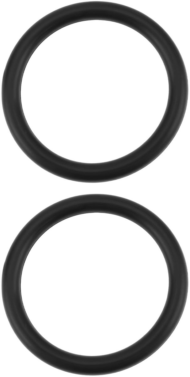 Dailygoods- Pcv Klep O-Ring 30x3.1mm - Set van 2 - Rubber
