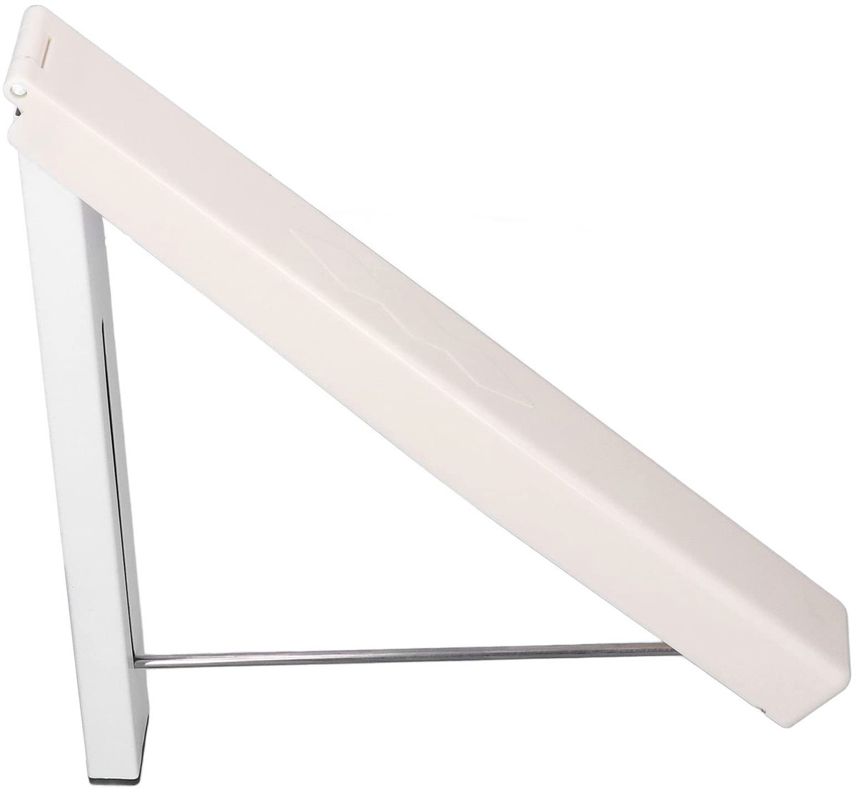 Dailygoods- Droogrek Wandgemonteerd - Opvouwbaar - Kledingrek voor Thuis - Ruimtebesparend - Kledinghangers - Geschikt voor Hotel en Kantoor