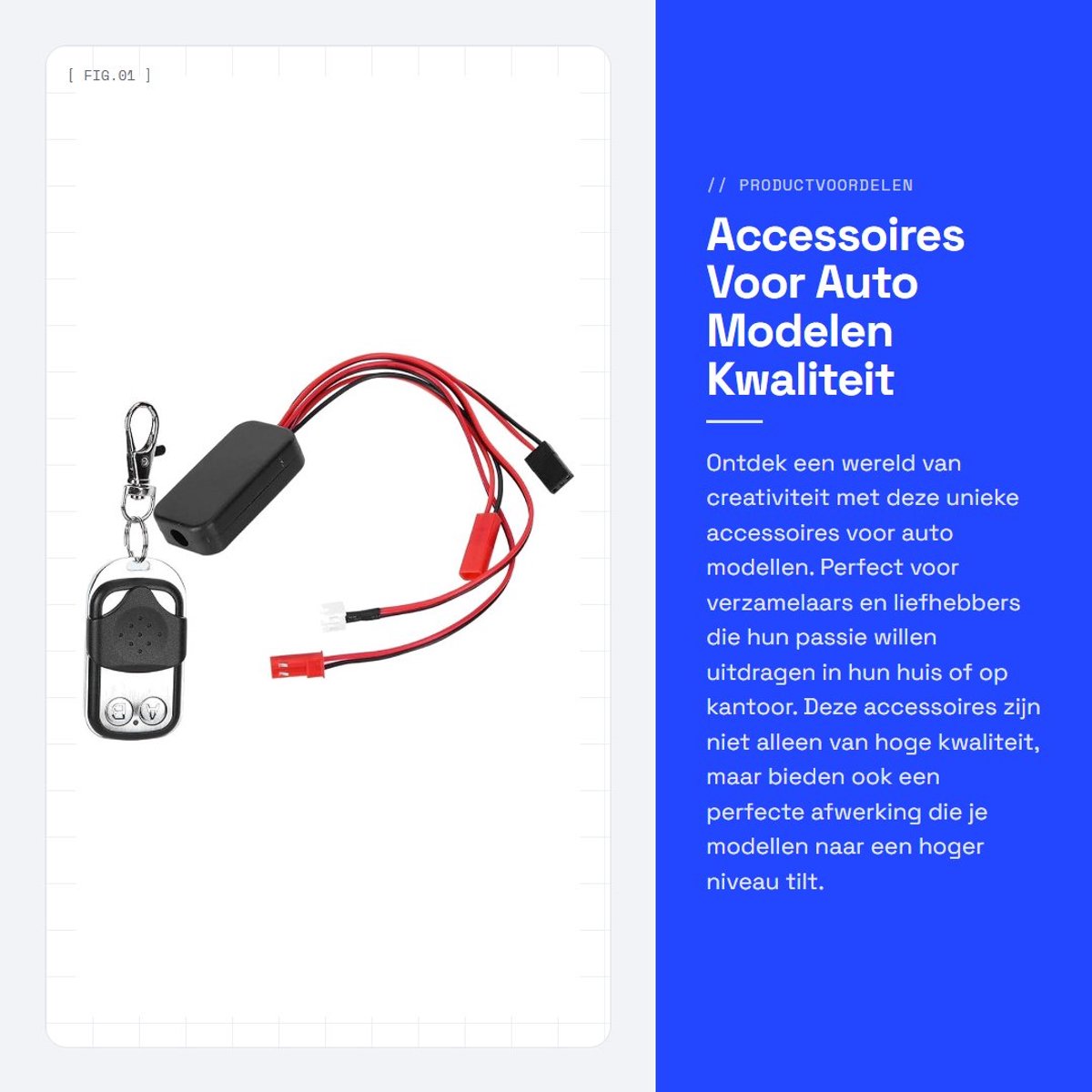 Dailygoods - Accessoires Voor Auto Modelen - Kwaliteit - Uniek Design - Perfecte Decoratie - Voor Collectors - Geschenk Voor Enthusiasts