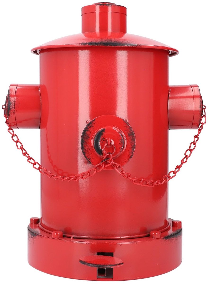 Dailygoods- Prullenbak Decoratief - IJzeren Prullenbak - Vintage Afvalbak - Pedaal Afvalbak - Binnen/Buiten Gebruik - Uniek Ontwerp