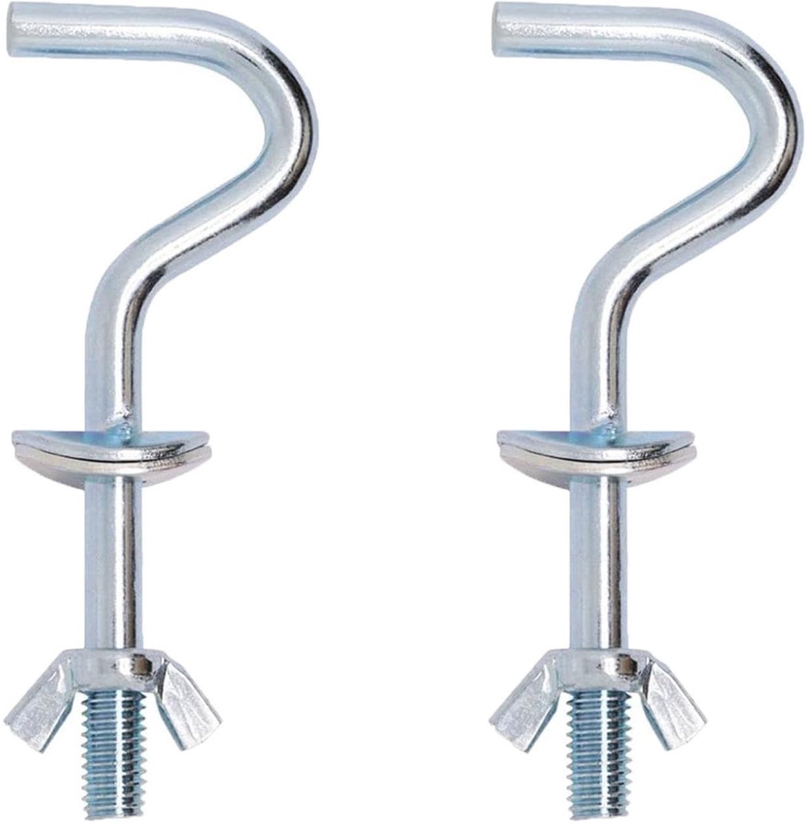 Dailygoods- Hangmatbeugel Hoogwaardig Materiaal - Schommelhaak - Schommelstoel Hangers - Metalen Bevestiging - 2 Stuks - Corrosiebestendig