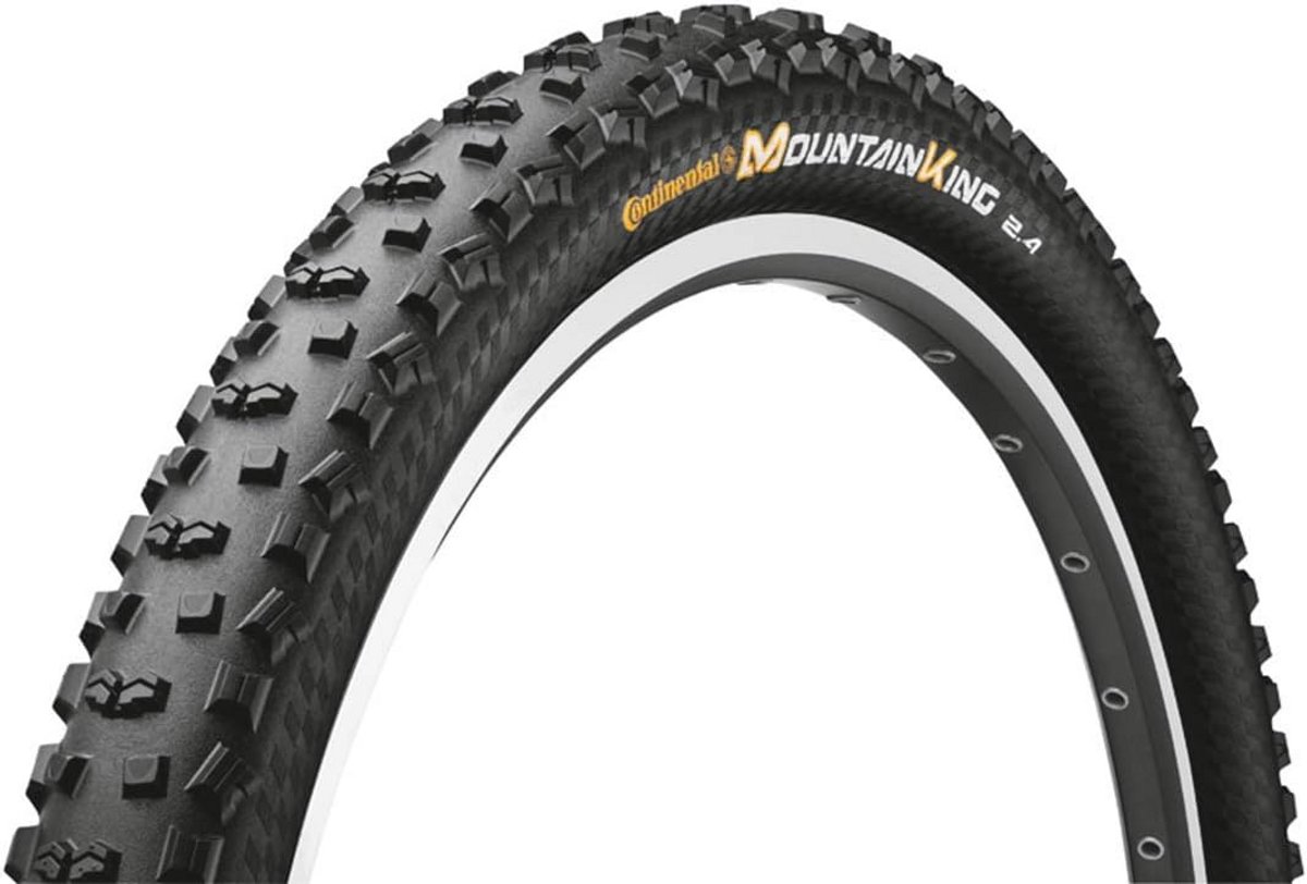 Fietsband Mountainbike - Vouwband MTB - Terreinrijden - Agressief Noppendesign - 275 x 24 cm - Zwart