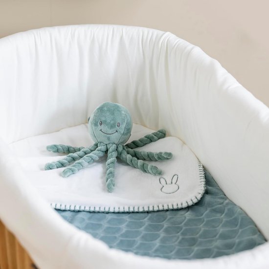 Knuffeldier Octopus - Lapidou knuffel - Ontwikkeling stimuleren - Talloze grijpmogelijkheden - 75 cm hoog - Kopergroen — afbeelding 3