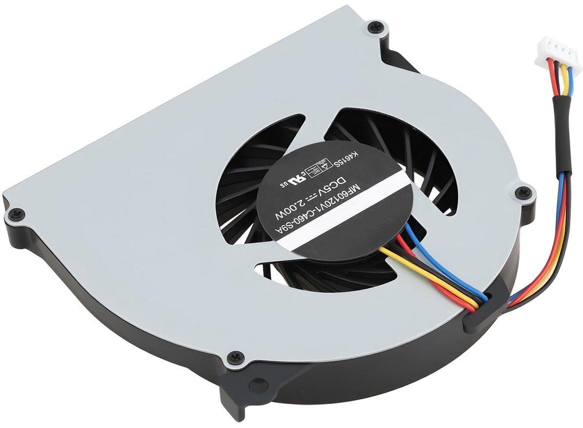Dailygoods - Laptop CPU Fan - Vervangingsventilator - Betrouwbare koeling - 4 Pin aansluiting - Geschikt voor HP Elitebook 2560 2560P - Hoogwaardige p...