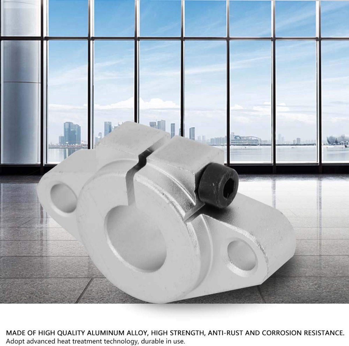 Dailygoods- Lineaire Geleider - Aluminium Legering - Ondersteuningsblokken - Voor Graveermachines - 3D Printers - Houtbewerkingsmachines - Laag Wrijvingscoëfficiënt - Lineaire Rail