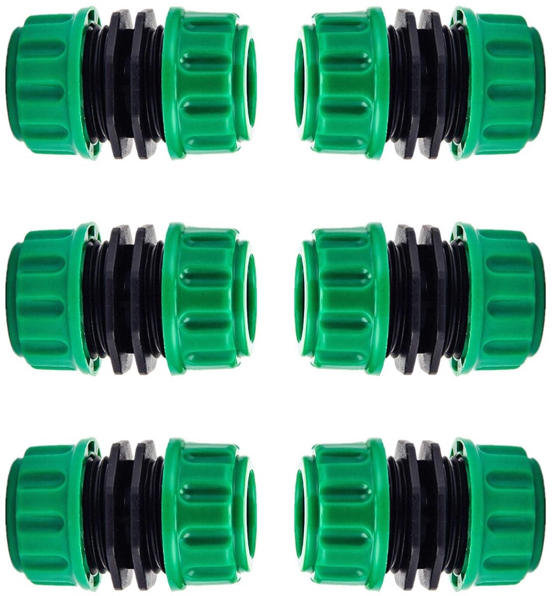 Dailygoody - Slang Reparatie Connector - 6 Stuks - Duurzaam en