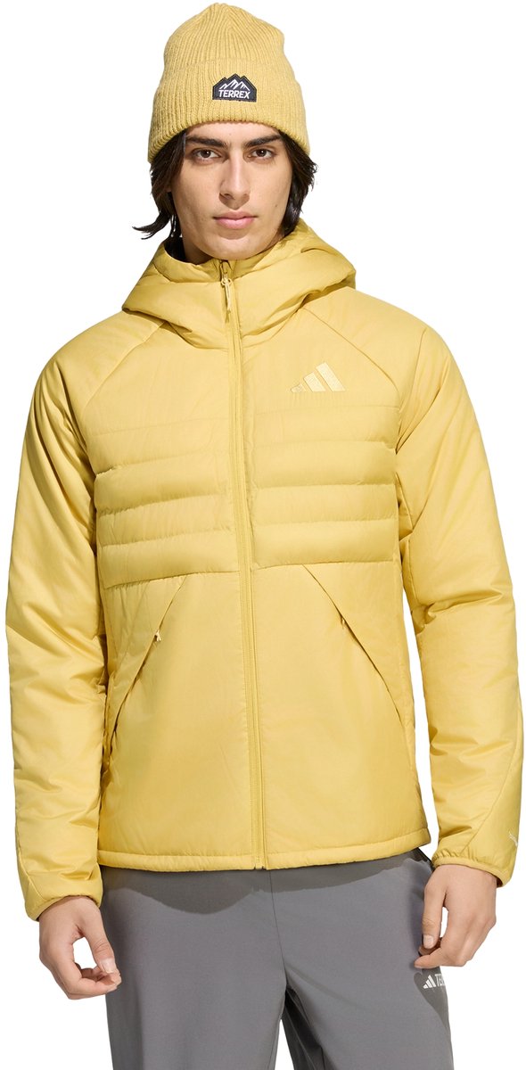 Adidas Terrex Terrex Multi Climawarm Geïsoleerd Capuchonjack Heren Geel