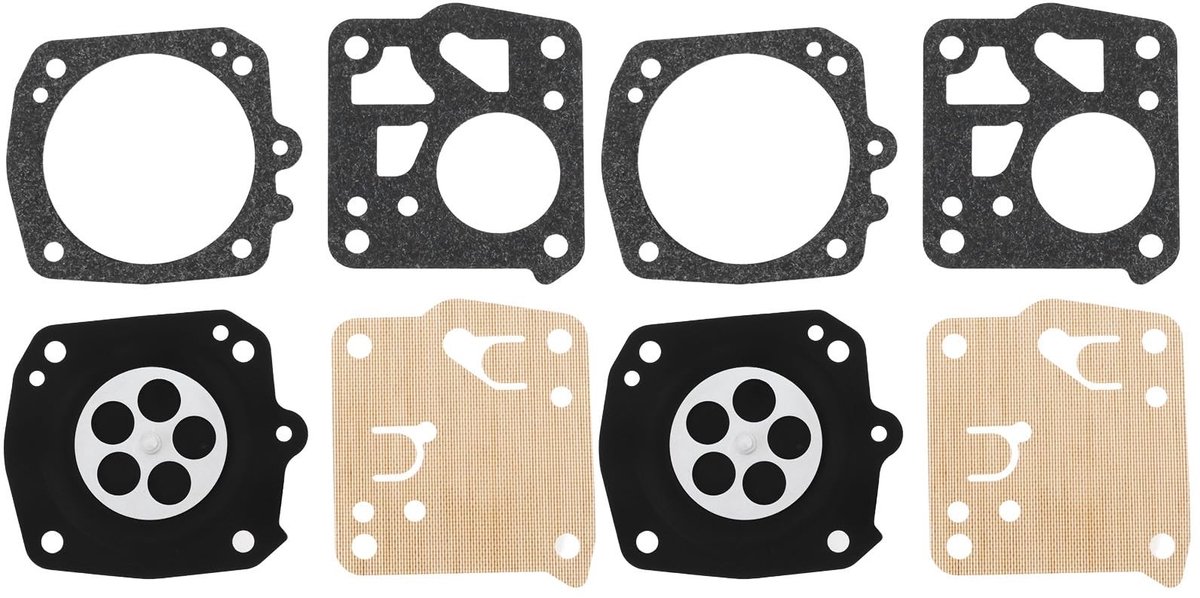 aladdien - Carburateur Diafragma Kit - 2 Sets - TDG-7HS - Voor Makita DPC6400 - Betrouwbare Prestaties - Onderhoudsbenodigdheden - Onderdeel