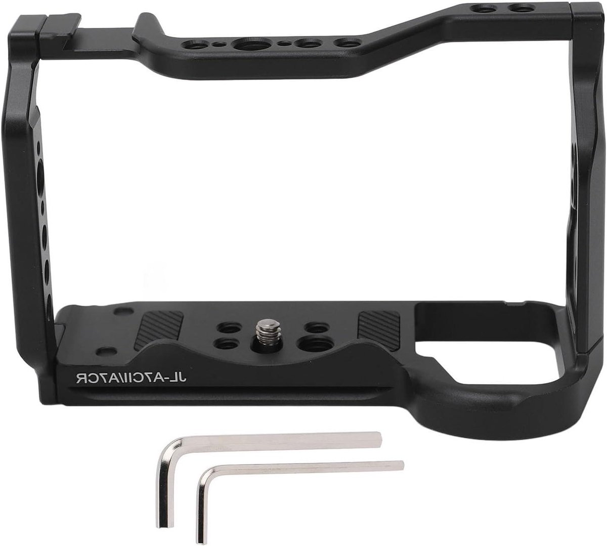 Camera Kooi - Camera Rig - Verticale Opnames - Arca Snelkoppeling - 230 g - Zwart