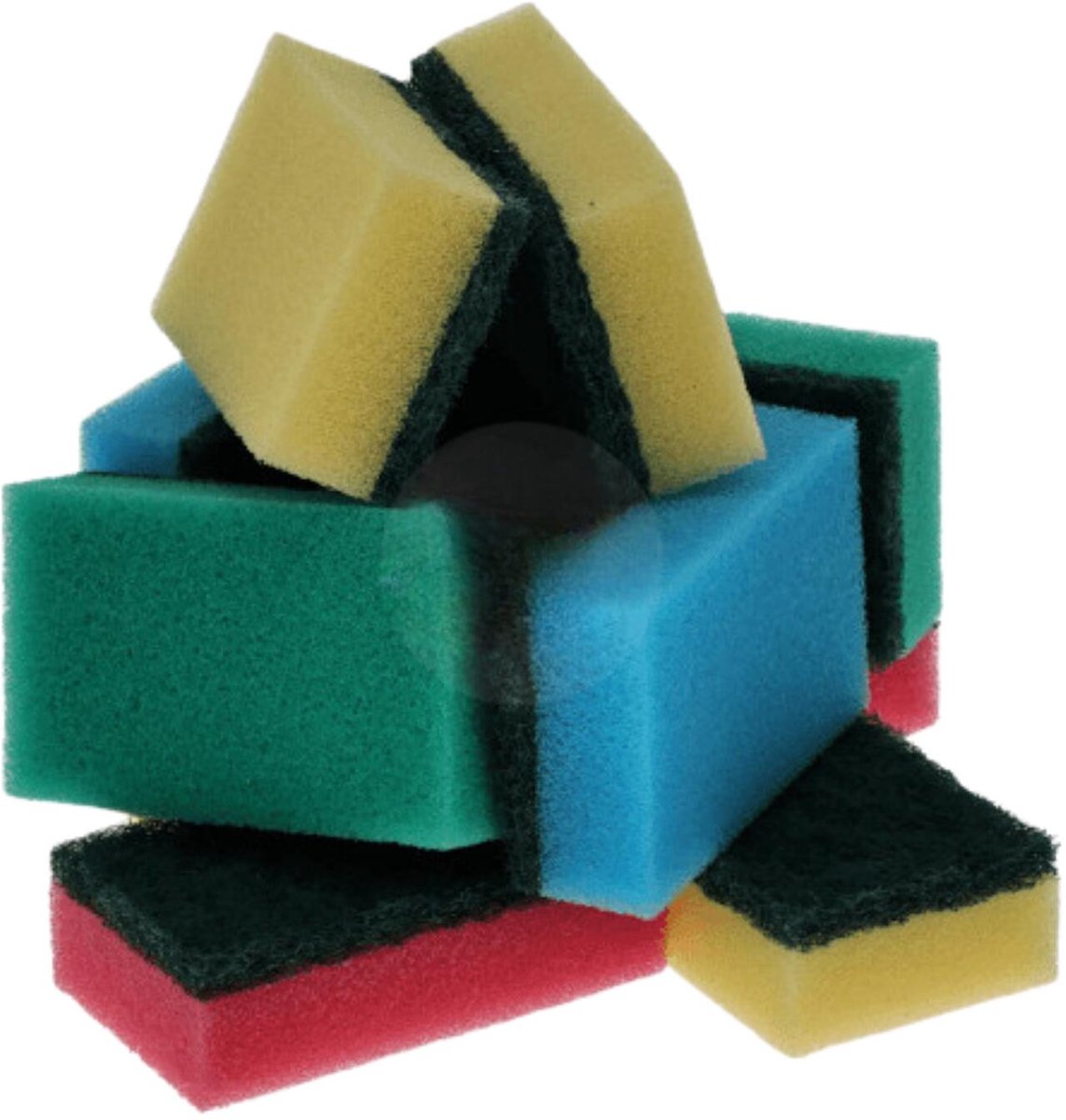 Ultra Clean huishouden schuursponsjes-10 Stuks-schoonmaak-sponzen-Schuurspons