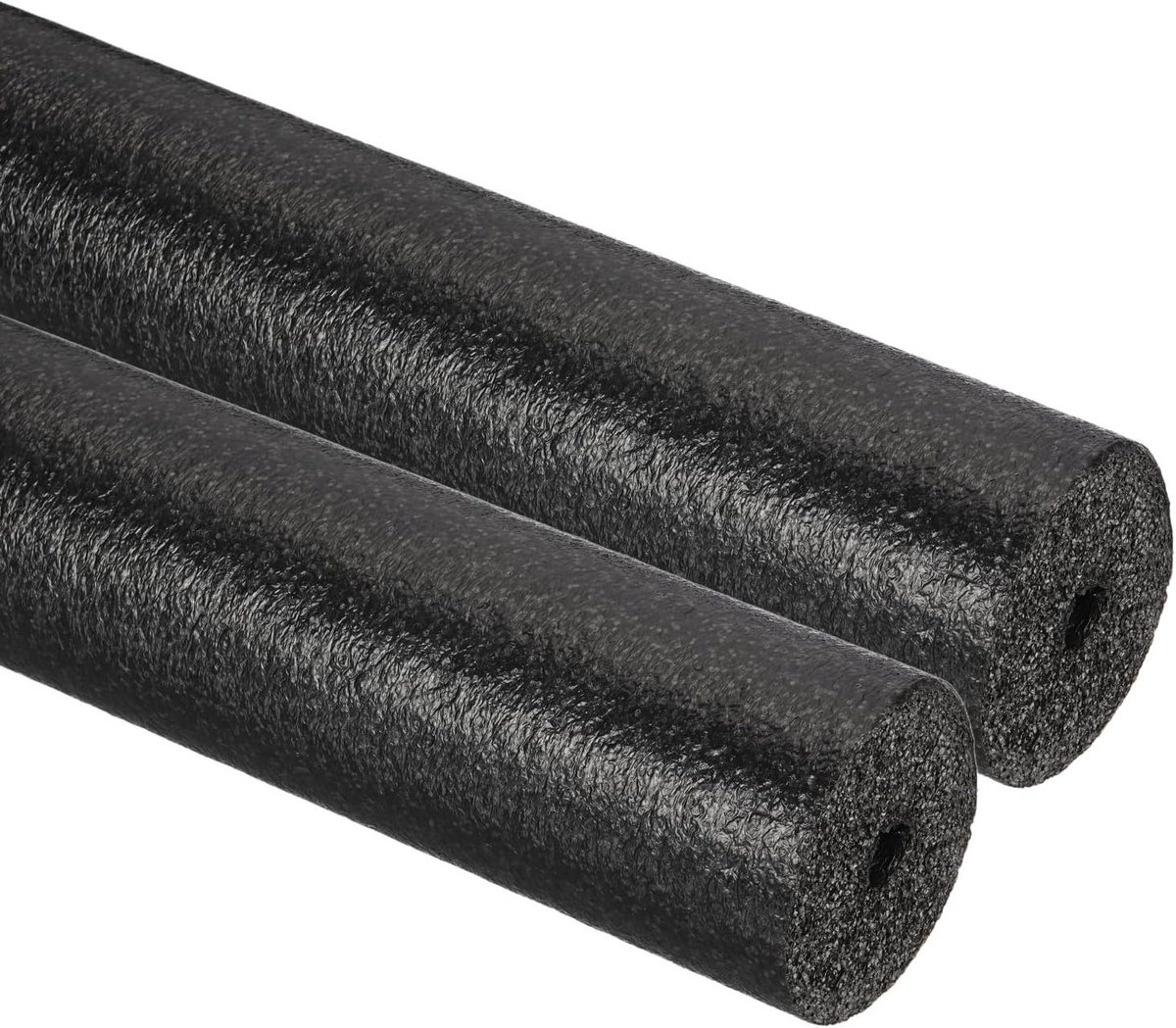 2 Stuks Isolatie Foam Buizen voor Zwembadhandvatten - 15mm ID x 3.3ft x 2-3/4 Inch OD, Warmtebehoud en Bescherming, Zwart