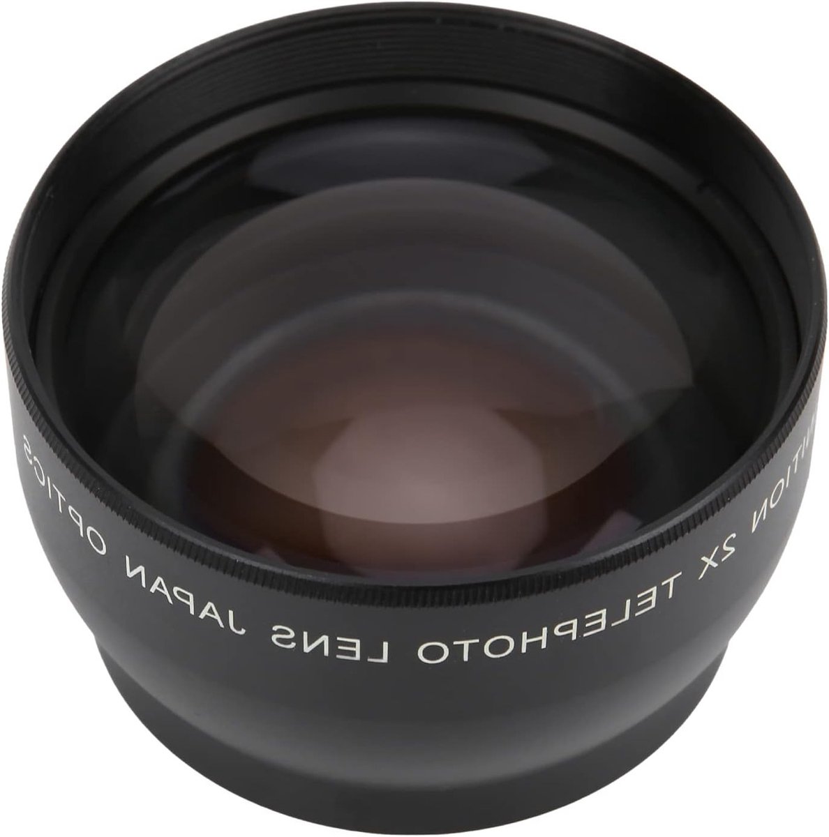 Telelens 49MM met 2X Vergroting - Aluminium Teleconverter voor Camera's en Filters, Perfect voor Natuurfotografie en Portretfotografie