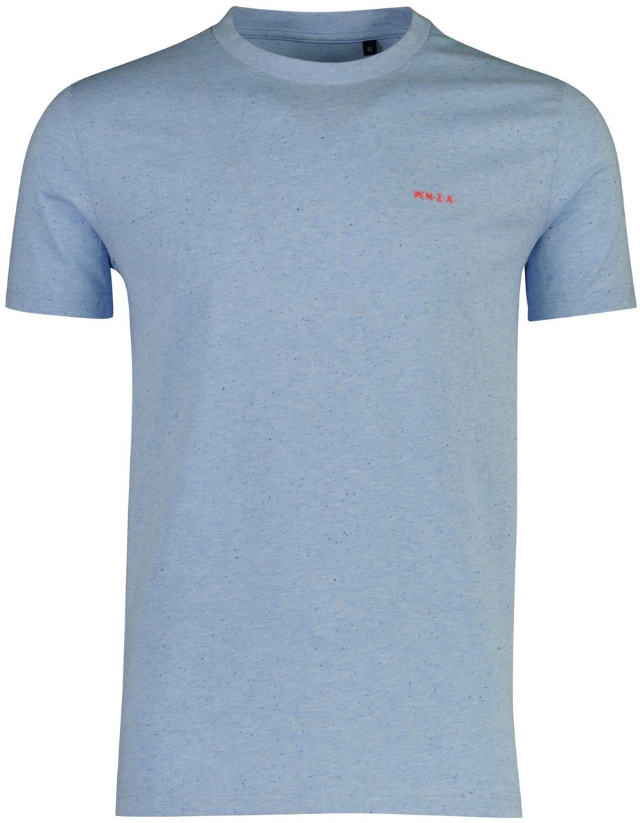 NZA - Heren Shirt - 26DN733 - 2658 Sunny Blue Melange