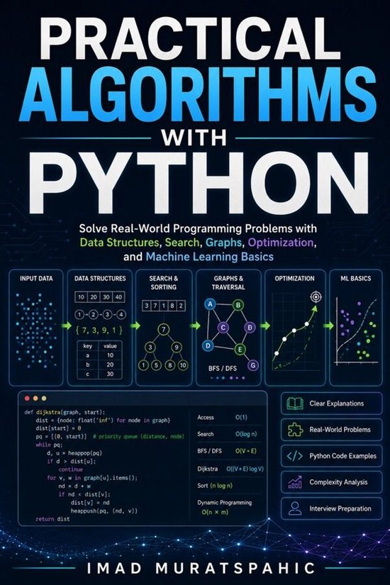 Practical Algorithms with Python - cover