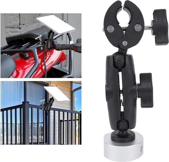 Verstelbare Universele Mini Bevestigingsset voor Starlink, Aluminium Steun voor RV Ladder en Dakdrager, Eenvoudig te Bevestigen — afbeelding 2