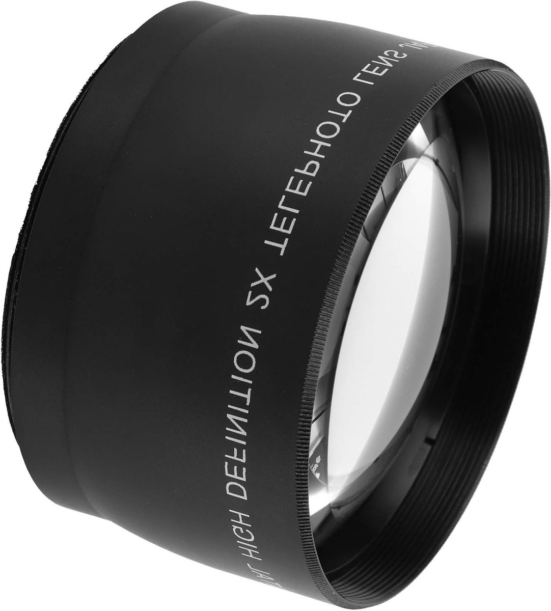 55mm Telephoto Lens voor Lumix FZ82 Camera, 2X Vergroting, Optisch Glas, Geschikt voor 55mm Filterdiameter