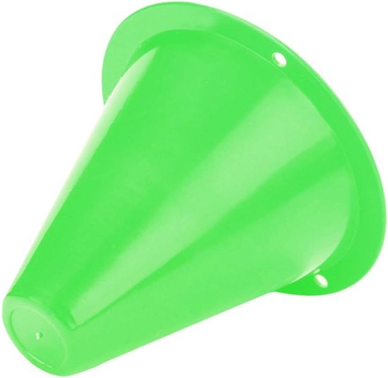 Markeringskegels Set - Trainingskegels Voetbal - Sport Training - Set van 10 stuks - 20 cm Hoog - Groen van Merkloos — afbeelding 2