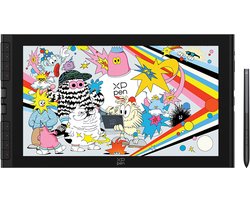 XPPen Artist 16 3e generatie grafisch tablet met 15,4-inch scherm – X4 Smart Chip stylus, 16.000 drukgevoeligheidsniveaus, ontspiegelend gelamineerd scherm, X-Dial scrollwiel – Compatibel met Windows/Mac/Android/Chrome