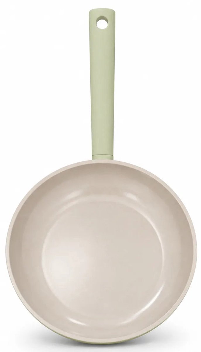 Blokker Keramische Braadpan Saliegroen – 20 cm | PFAS-vrij | Inductie