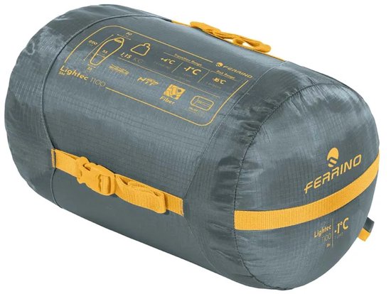 Ferrino Lightec Sm 1100 Slaapzak Grijs One Size / Right van Ferrino — afbeelding 2