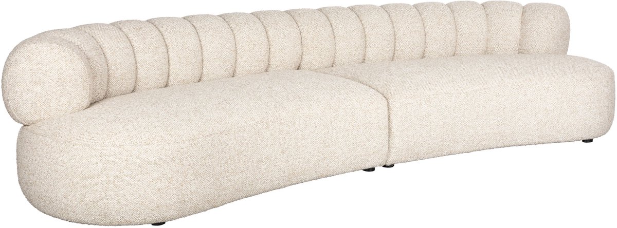 Dutchbone Duvane 4,5-Zitsbank Beige