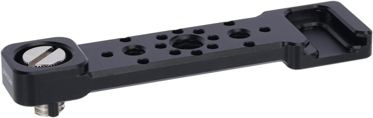Cold Shoe Assembly Extension Beugel, Cheese Bar voor Camera Monitor Cage Rig met Arri Bevestigingsgaten en Accessoires