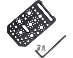 Multifunctionele Cheese Plate voor Camera's - Geschikt voor Sony FX3/FX30/BMPCC 6K Pro - Met 1/4 en 3/8 Bevestigingsgaten, Ideaal voor DIY Fotografie en Videoproductie