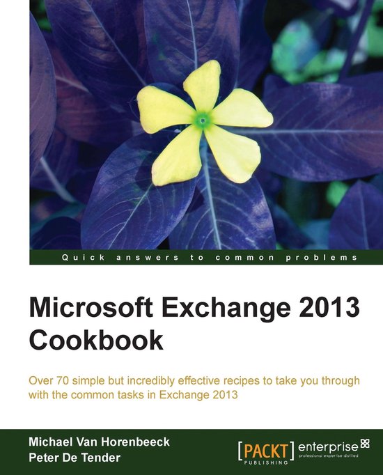 Microsoft Exchange 2013 Cookbook - cover