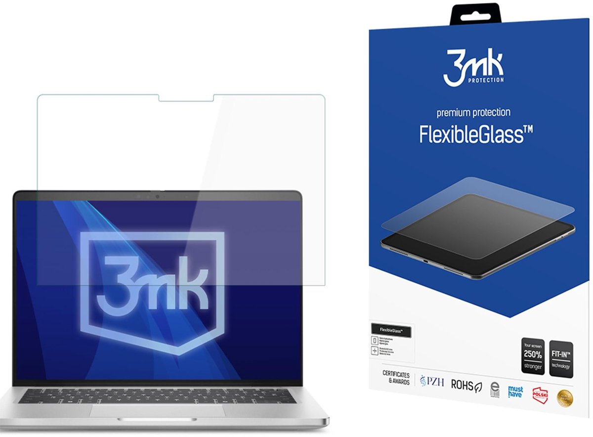 3Mk Flexibleglass Beschermingsglas Voor Dell Pro 14 15 Inch Perfecte Pasvorm