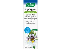 A.Vogel Oogdruppels - Bij droge, branderige en vermoeide ogen - 10 ml