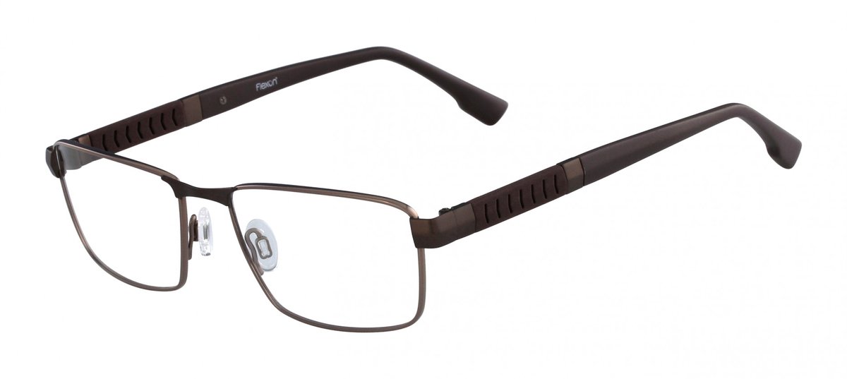 Flexon FLEXON E1111 (210) brown 56/17/145 MAN Brilmonturen