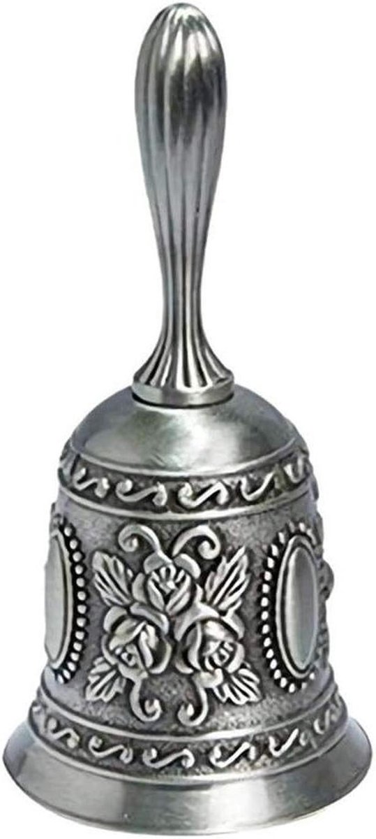 Hand Bell - Service Bell - Diner Melden - Antieke Stijl - Niet gespecificeerd - Zilver