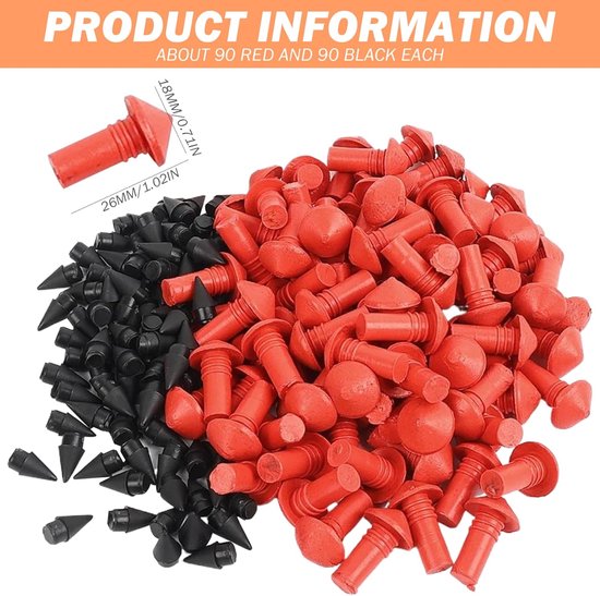 Band Plug Kit - Paddenstoel Reparatie - Banden Lek Repareren - Veelzijdig Gebruik - 192 Gram - Meerkleurig — afbeelding 3