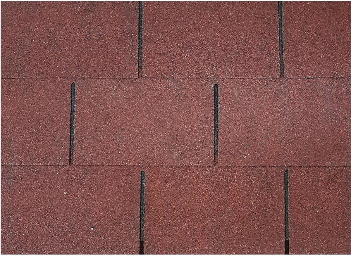 Dakbedekking - Dakpannen - Dakrenovatie - Grote hoeveelheid - 2.330 m² - Rood