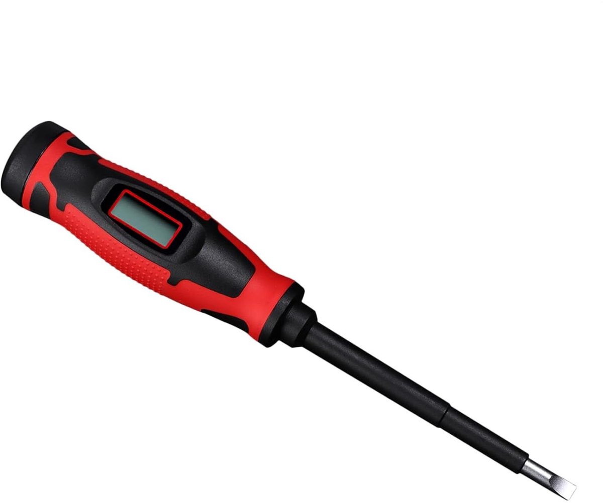 Elektrische testpen - Spanningszoeker tester - Veilig elektra testen - Contactloos meten - 20 cm lengte - Rood