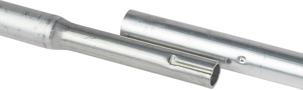 Insteekbuis los 98cm - Harmonicadoek bevestigingsset