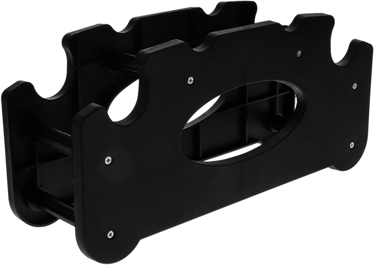 Robuste dumbbell houder voor 4 dumbbells, ruimtebesparend en demontabel, ideaal voor thuistraining en fitness accessoires