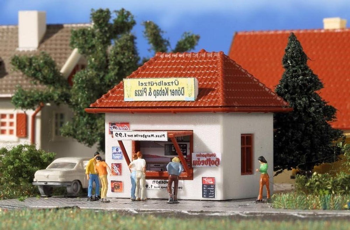 Snackhouder Döner Pizza - Horeca houder - Horeca gebruik - Compact model - 41 x 41 x 38 mm