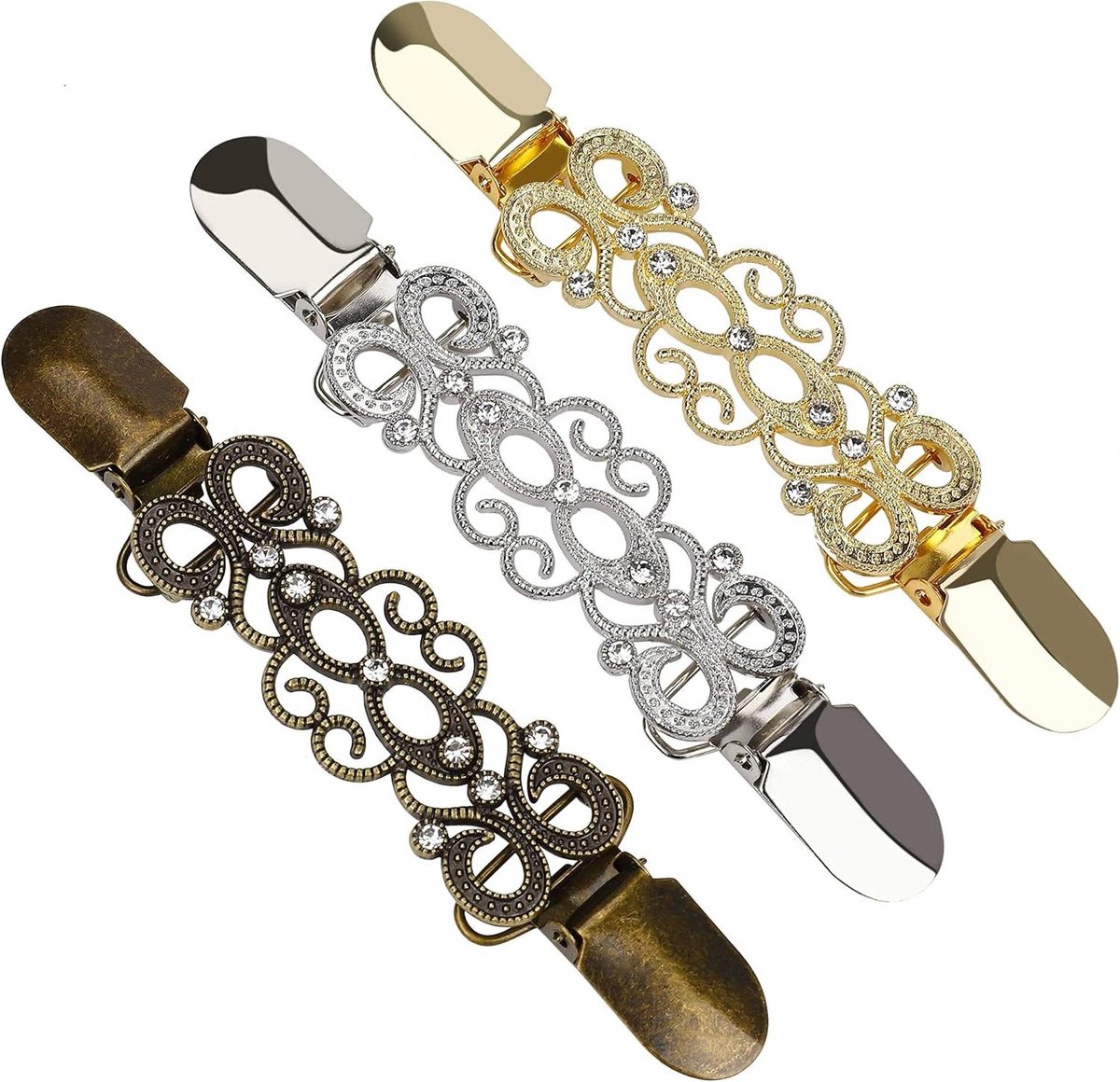Pullover Clips - Jumper Clips - Kleding Versieren - Set van 3 - 15.3 x 10.8 x 1.6 cm