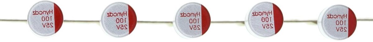 Vaste Elektrolytische Condensator - Aluminium Condensator - Elektronische Projecten - Geleidend Polymere - 6.3x8mm - Niet van toepassing