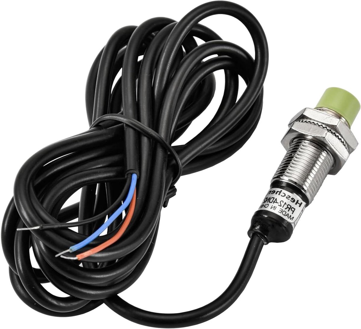 Naderingsschakelaar - Inductieve Sensor - Automatisering - Normaal Gesloten Output - 4mm Sensing - Groen