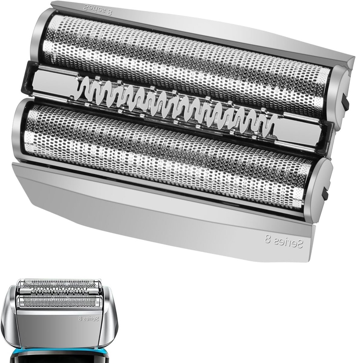 Vervangingskop voor Scheerapparaat Geschikt voor Series 8 en Braun Multi Grooming Body Shaver - Zwart, Precisie, Duurzaam, Comfortabel Scheerresultaat