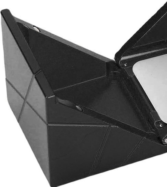 Krijthouder - Keu Accessoire - Biljart Spelen - Aluminium Flip Cover - 13 cm - Zwart — afbeelding 4