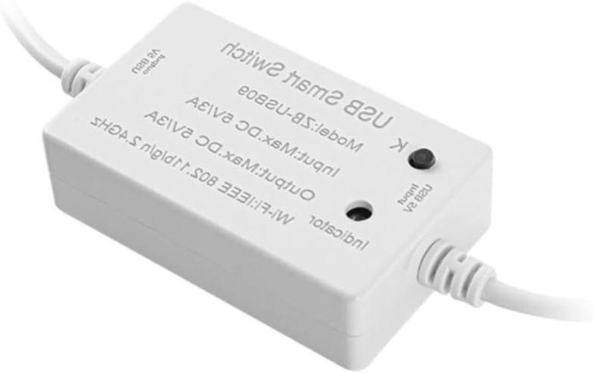 Zigbee Controller - Smart Switch Module - Apparaten Automatiseren - Multi Mode Controle - 120mm Kabel - Zwart