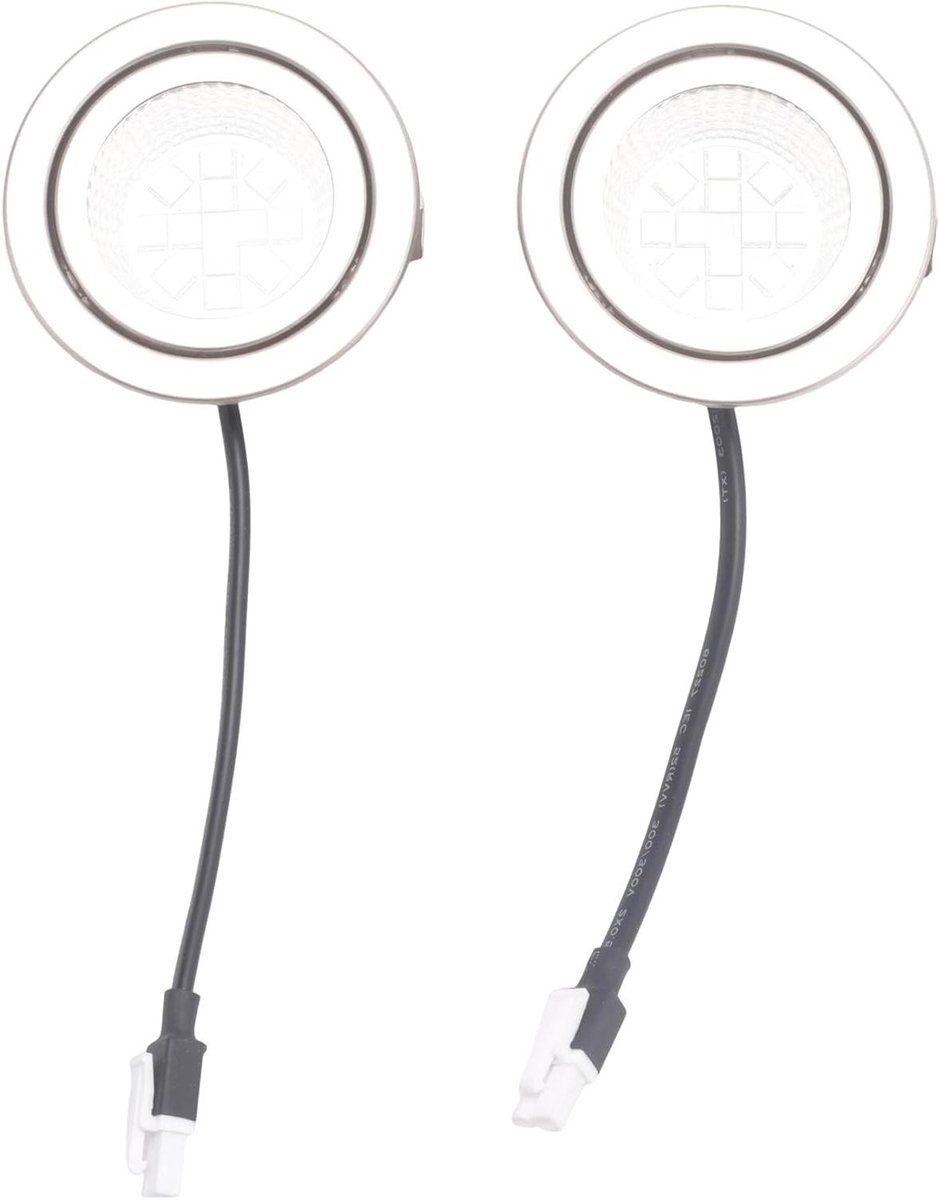 Afzuigkap Lampen Keukenverlichting Vervanging Koken Verlichten Energiezuinig LED 2 Stuks Wit