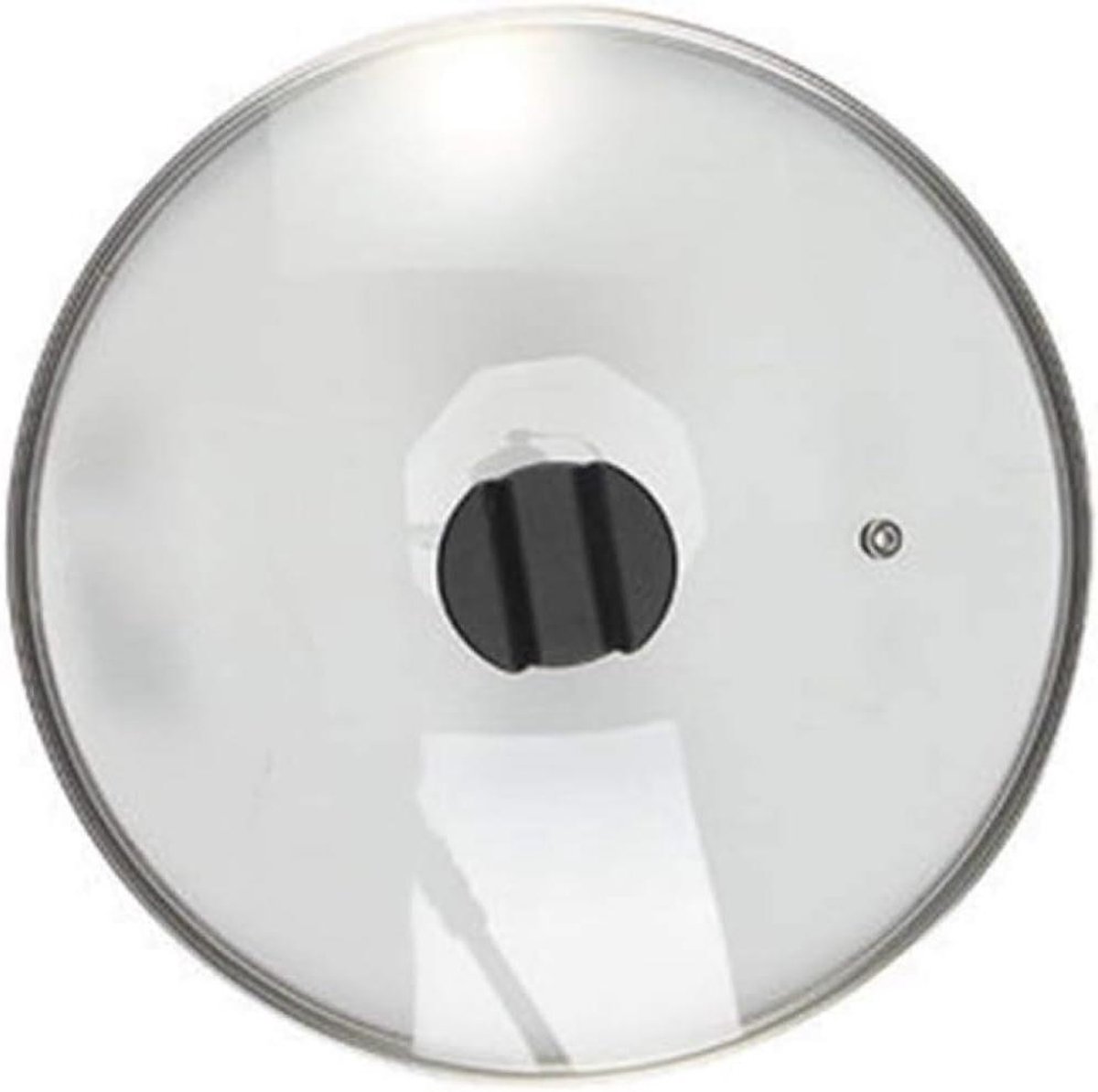 Glazen Deksel - Transparant Deksel - Koken - Met Stoomopening - 28 cm - Transparant