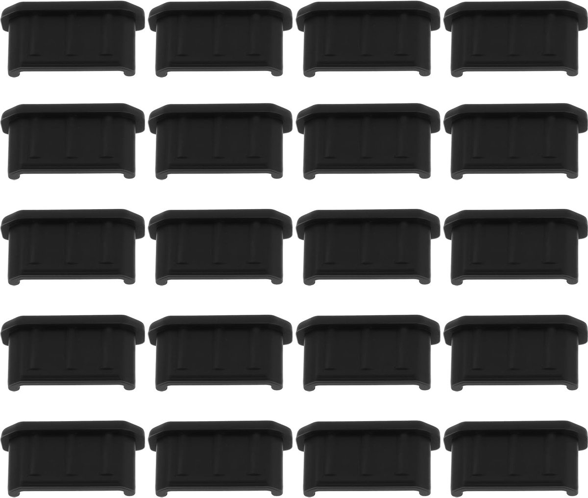 Store_8 - Mini HDMI Anti-Stofkap - Siliconen bescherming - Zwart - Voor TV en Computer - Duurzaam en flexibel - Stofdicht - Perfect voor gebruik